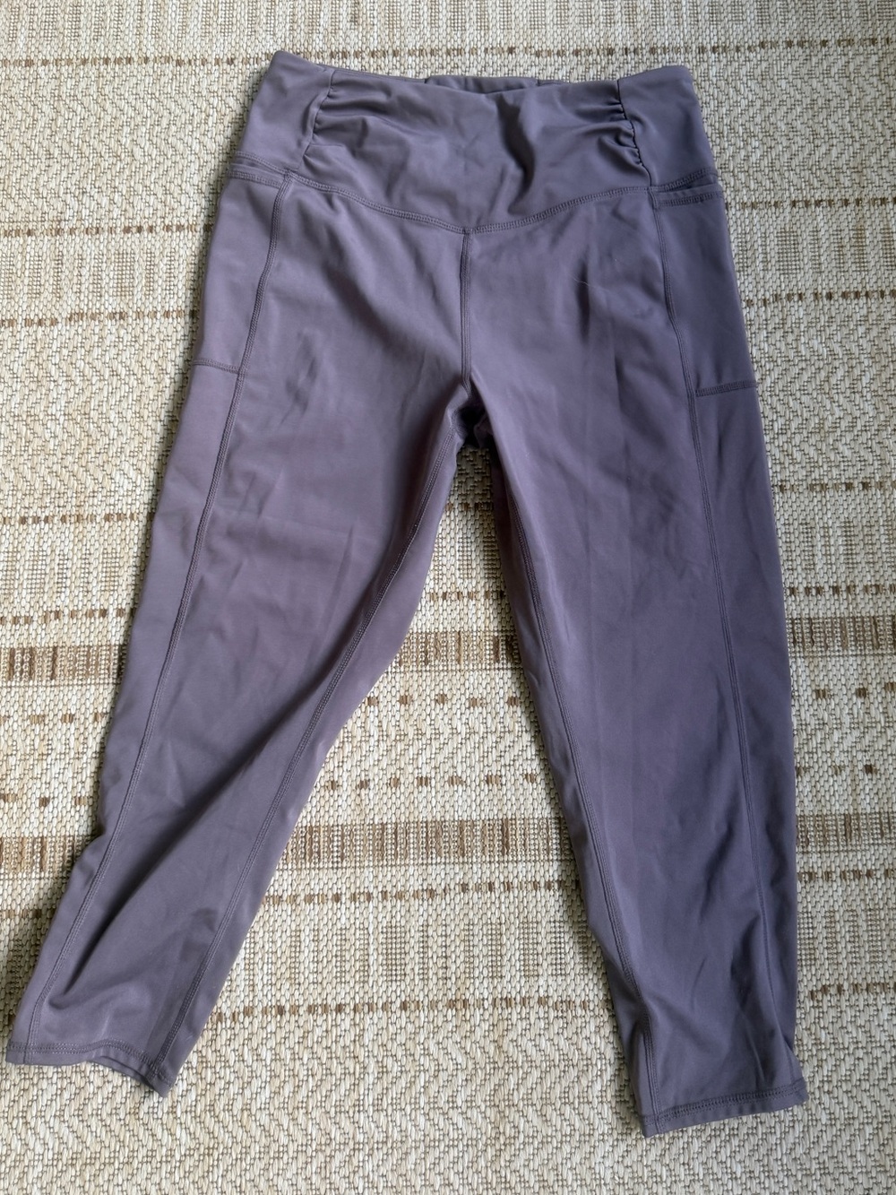FP Movement Women’s Athletic Cropped Leggings in Mauve Purple